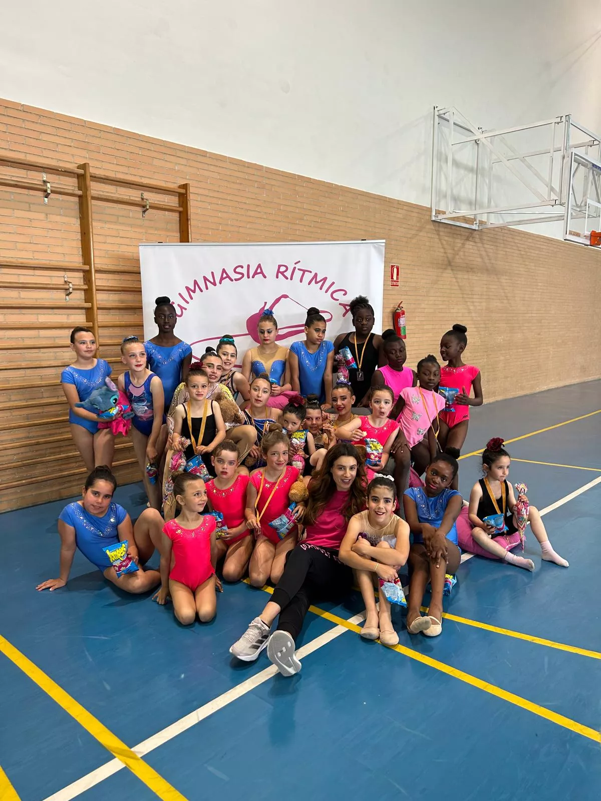 Gimnastas del Club L'Hortàs