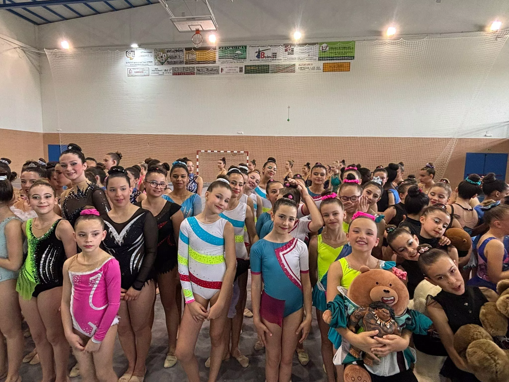 Gimnastas y podios Jacetano GRD