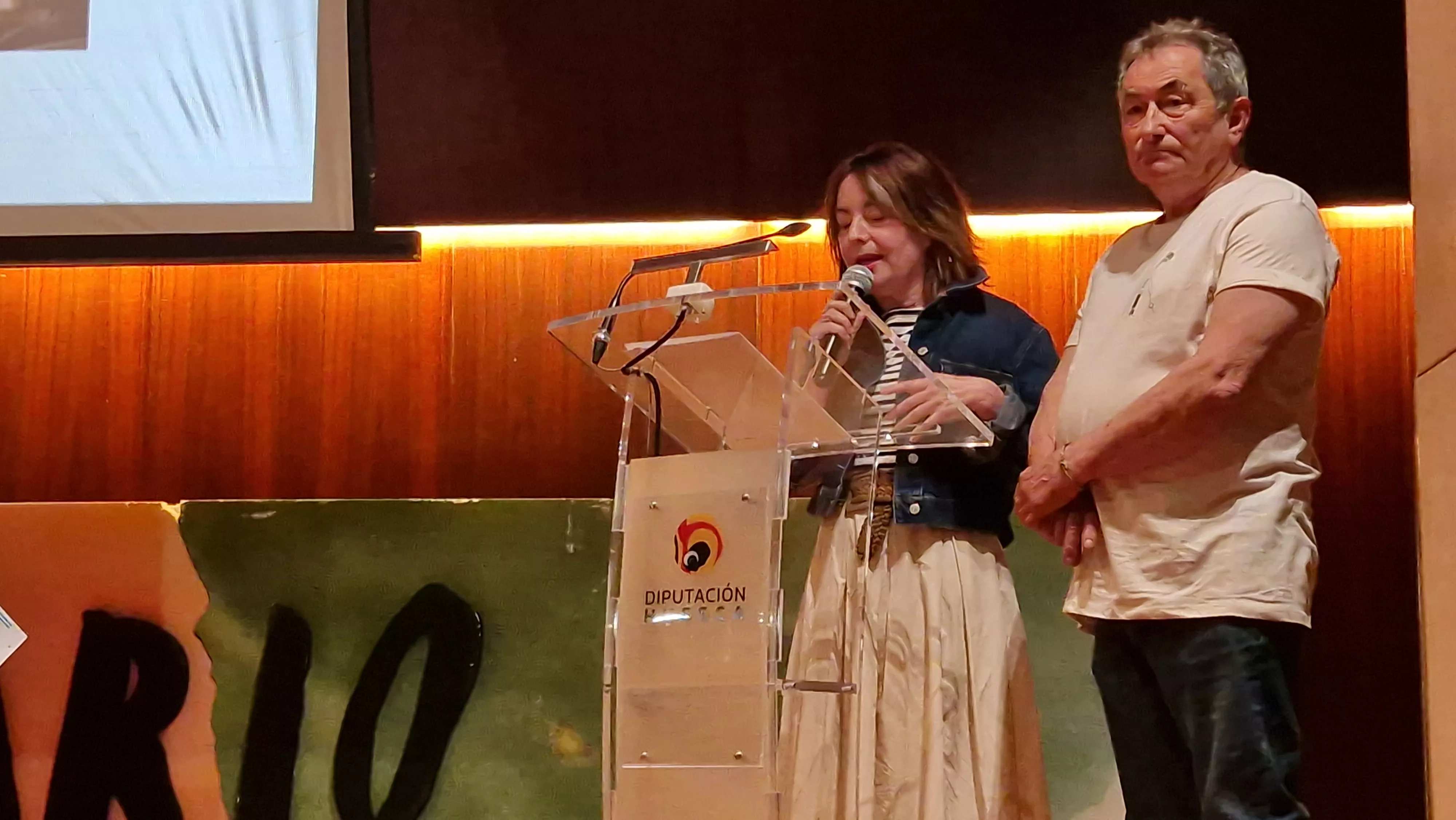 Ana Mora y Eduardo Cajal. Foto Myriam Martínez