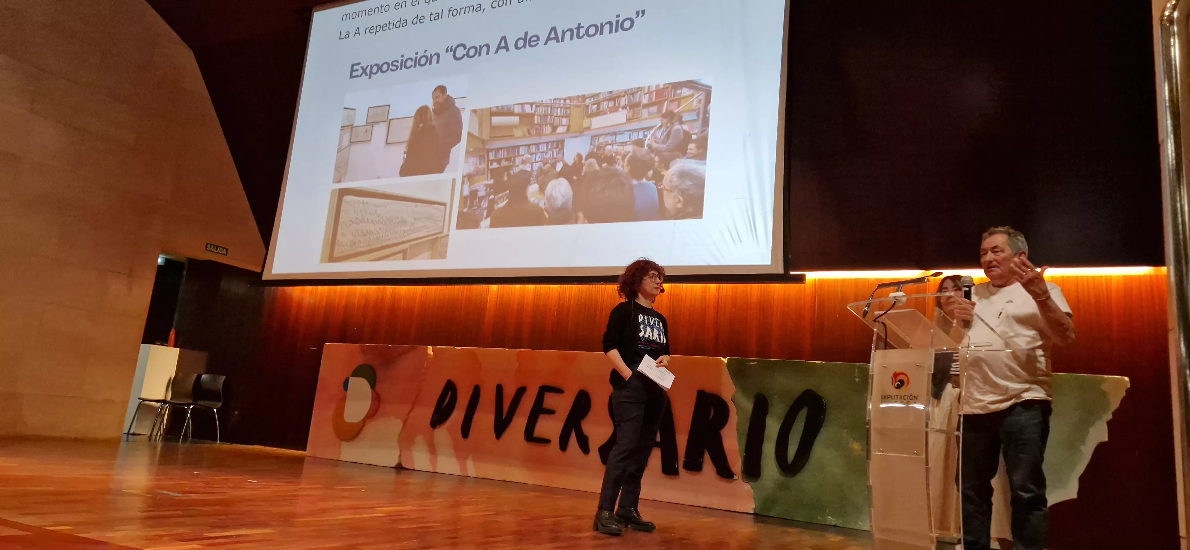 Elena Gómez, Ana Mora y Eduardo Cajal. Foto Myriam Martínez