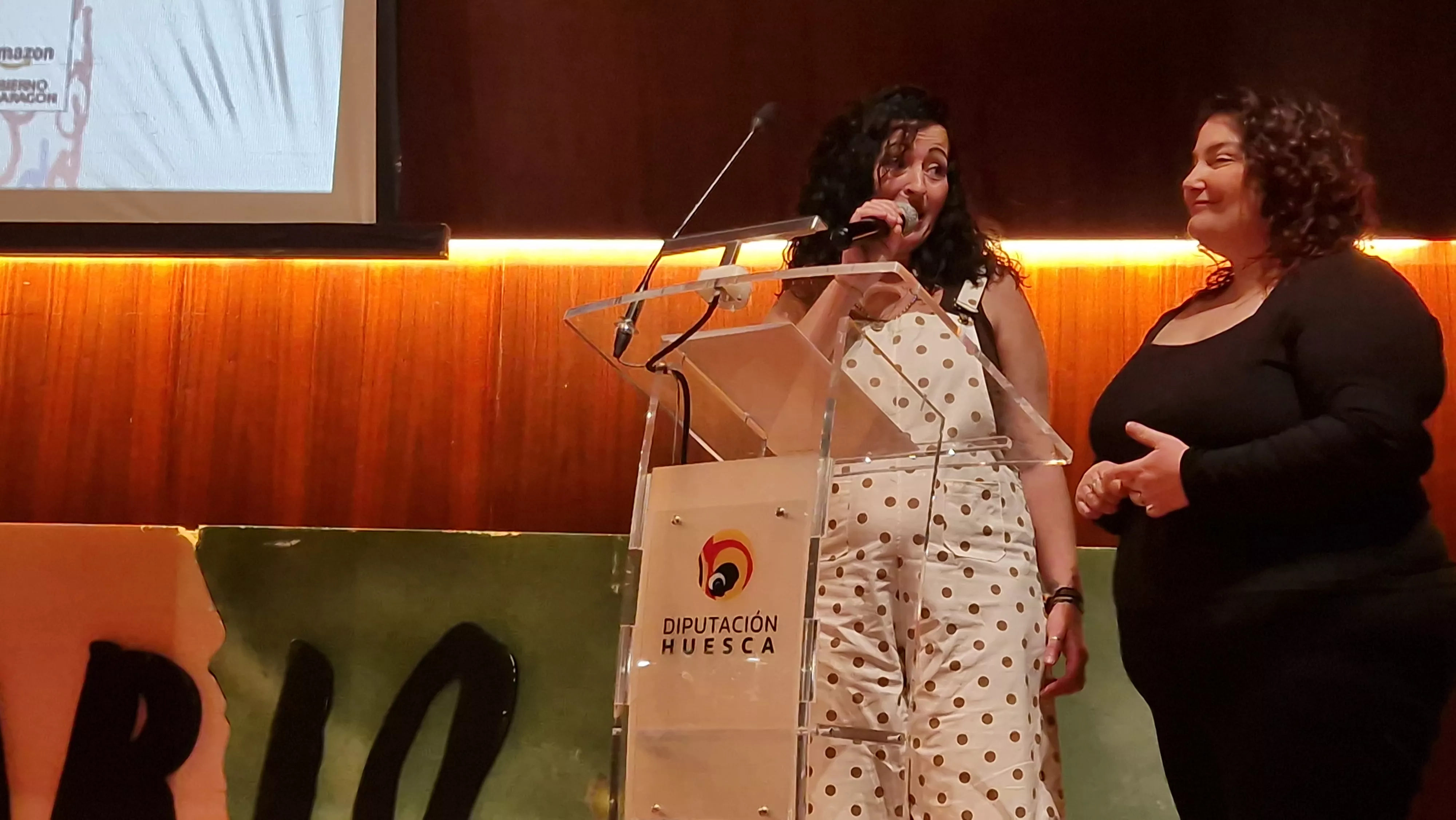 Alexia Ocarino y Lía Perez. Foto Myriam Martínez