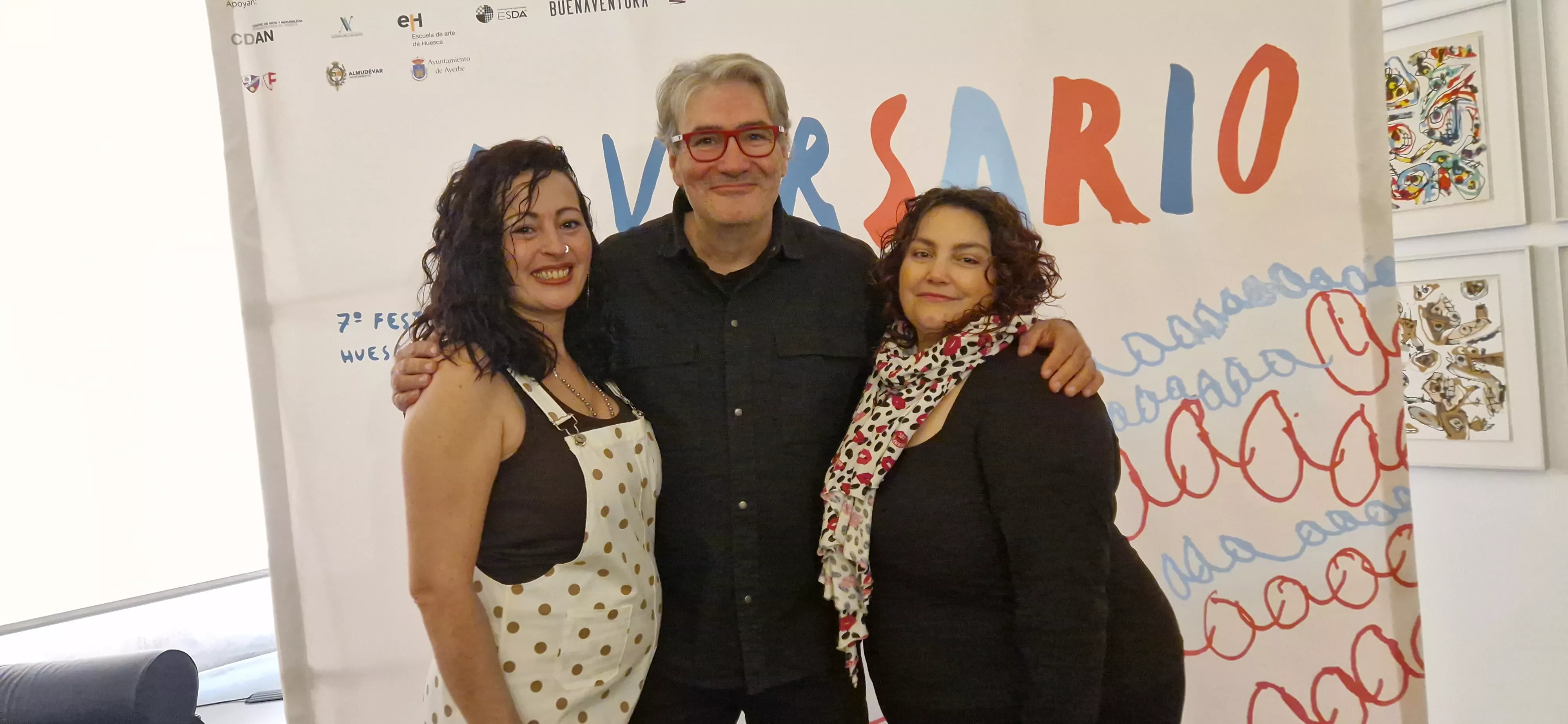 Alexia Ocarino, Kike Lera y Lía Pérez. Foto Myriam Martínez
