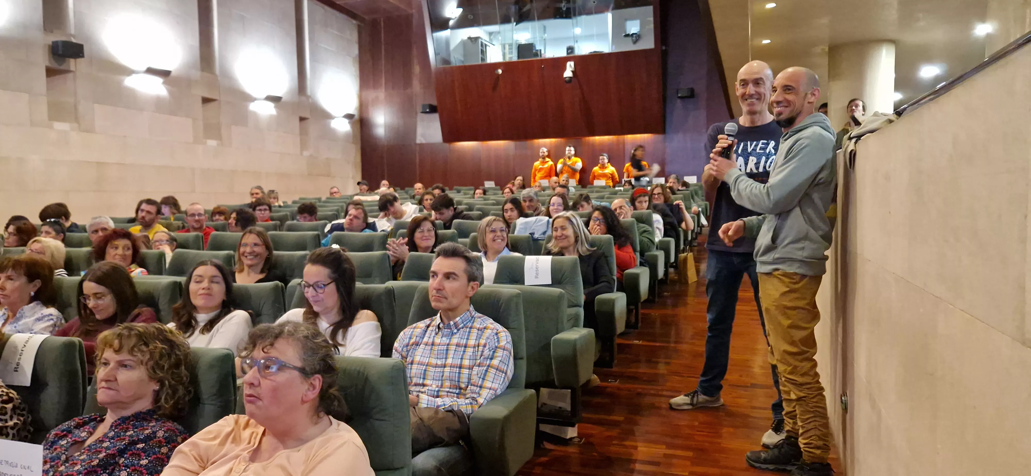 Iousu Ubierna y Jandro Santolaria. Foto Myriam Martínez