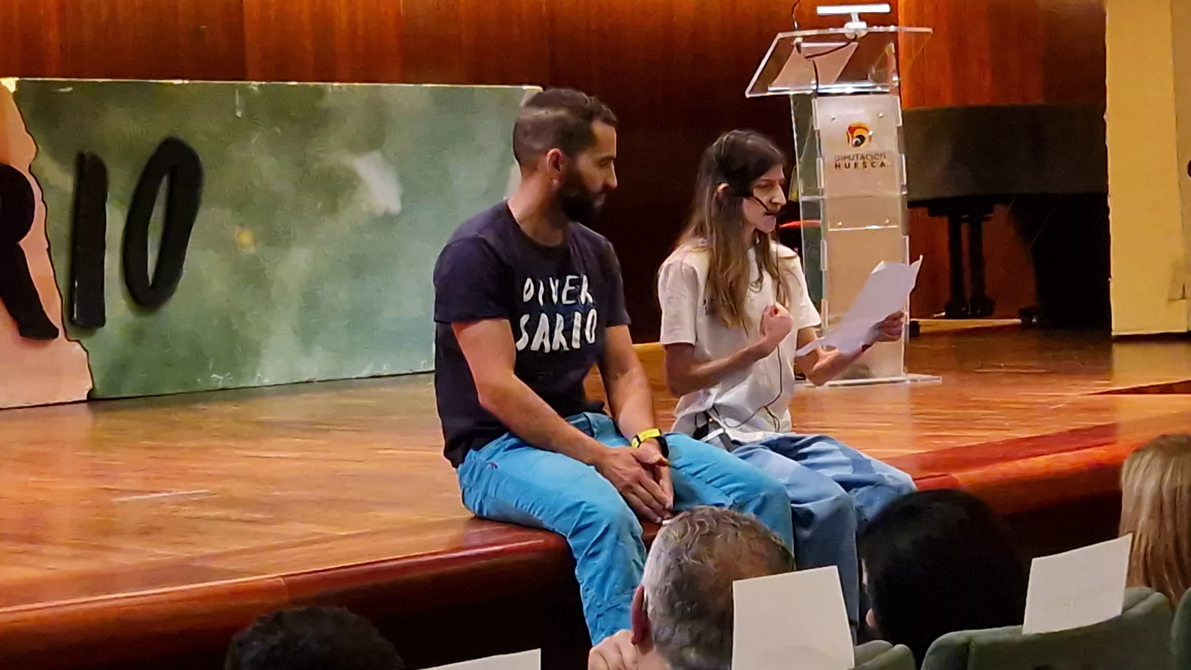 Javier Alcántara y María. Foto Myriam Martínez