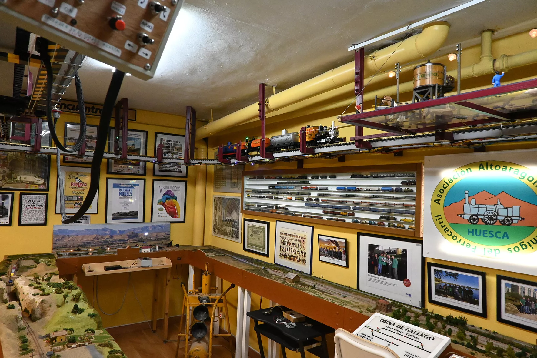 Asociación Altoaragonesa de Amigos del Ferrocarril. Foto Carlos Jalle