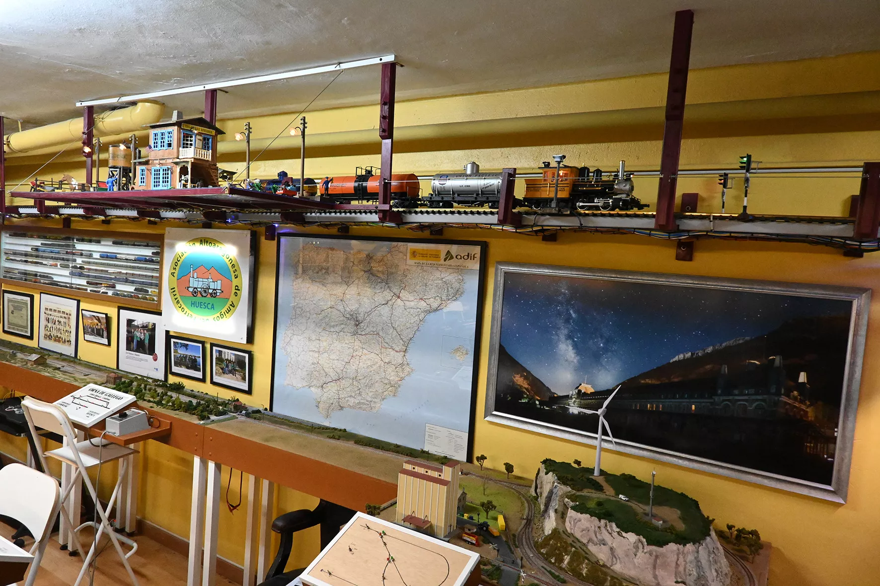 Asociación Altoaragonesa de Amigos del Ferrocarril. Foto Carlos Jalle