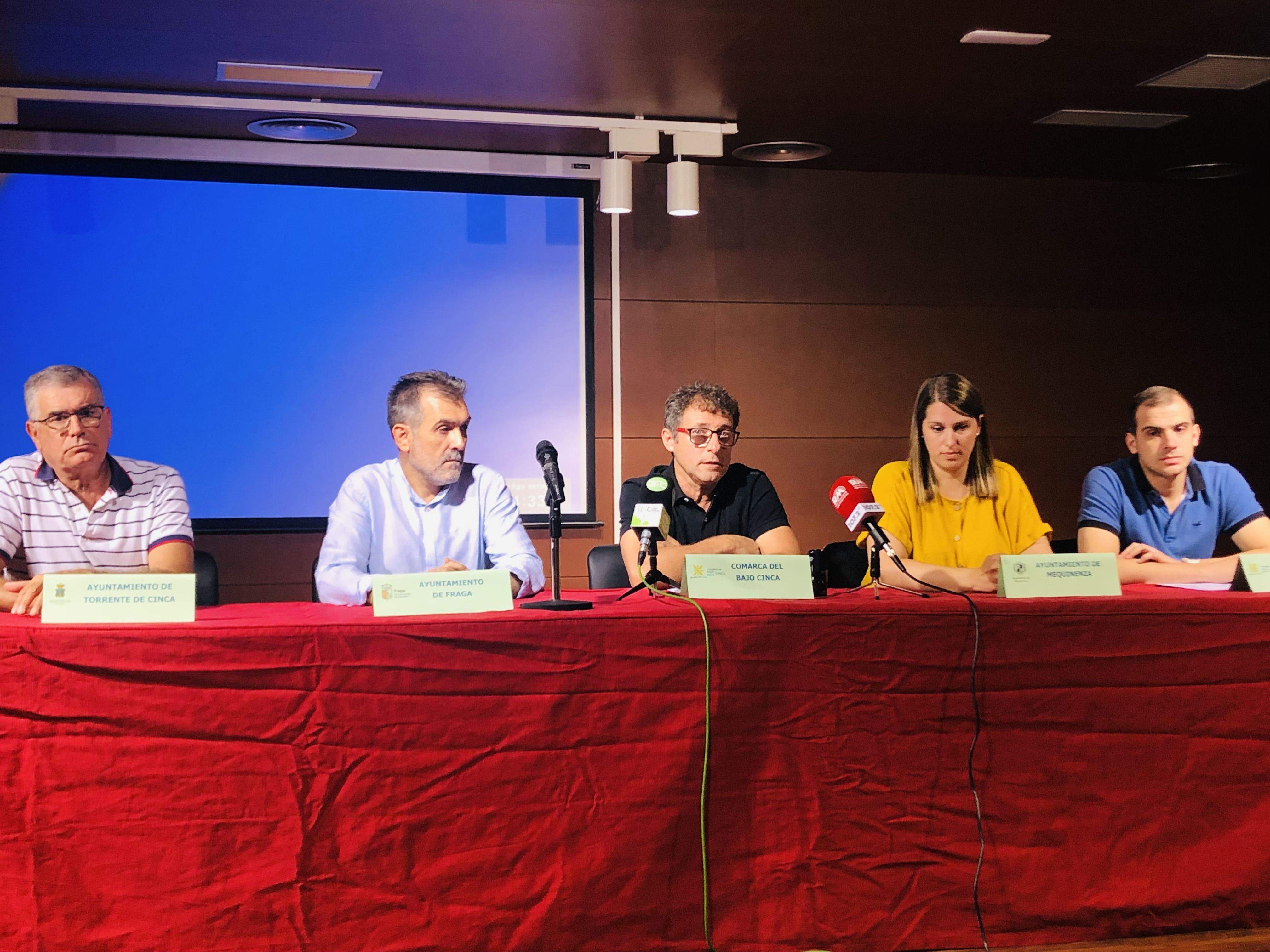 Rueda de prensa en la que se ha anunciado la cancelación. 
