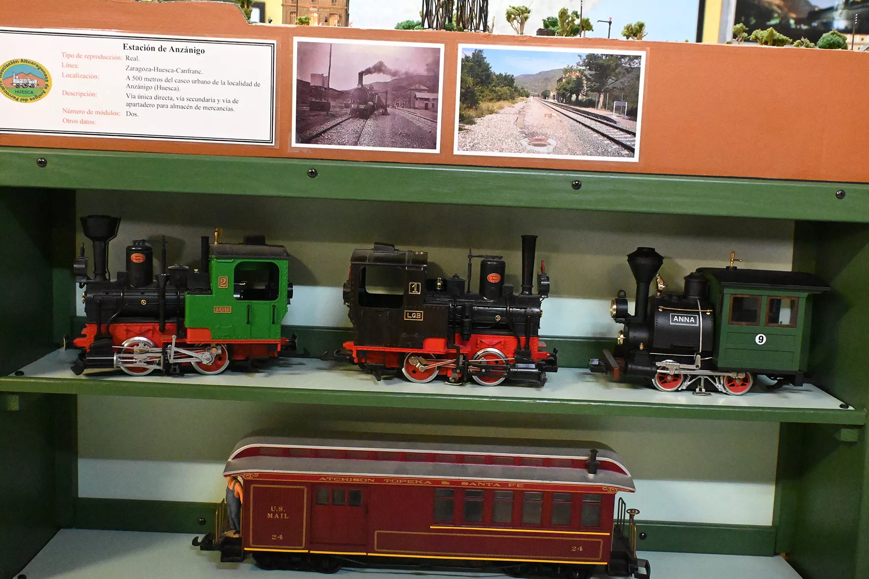 Asociación Altoaragonesa de Amigos del Ferrocarril. Foto Carlos Jalle