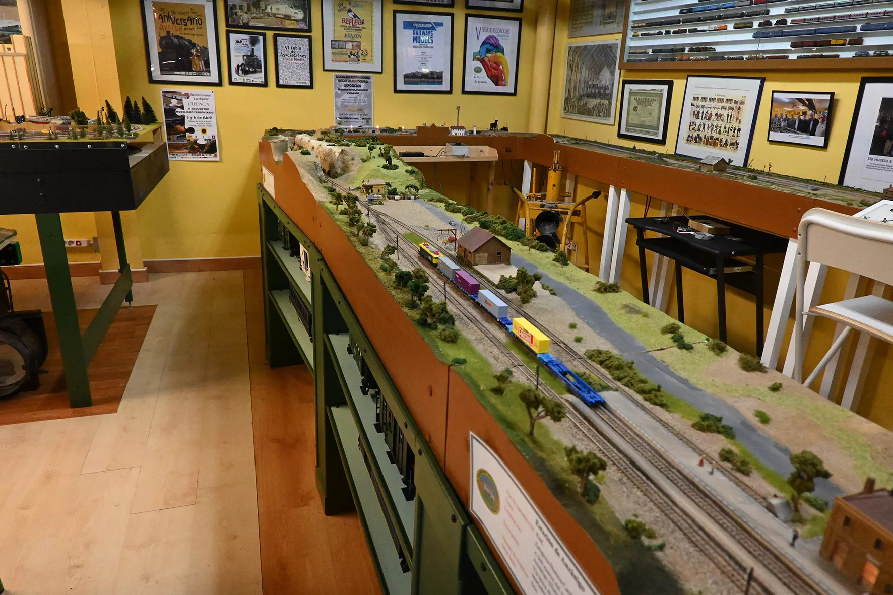 Asociación Altoaragonesa de Amigos del Ferrocarril. Foto Carlos Jalle