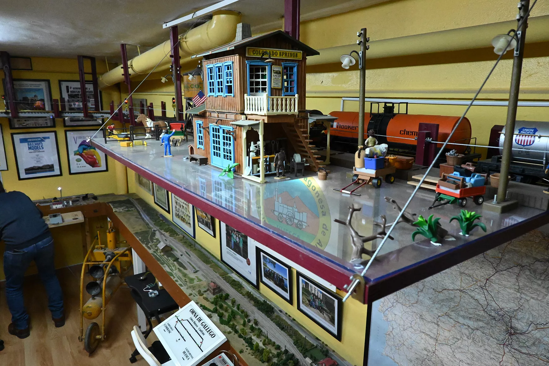 Asociación Altoaragonesa de Amigos del Ferrocarril. Foto Carlos Jalle