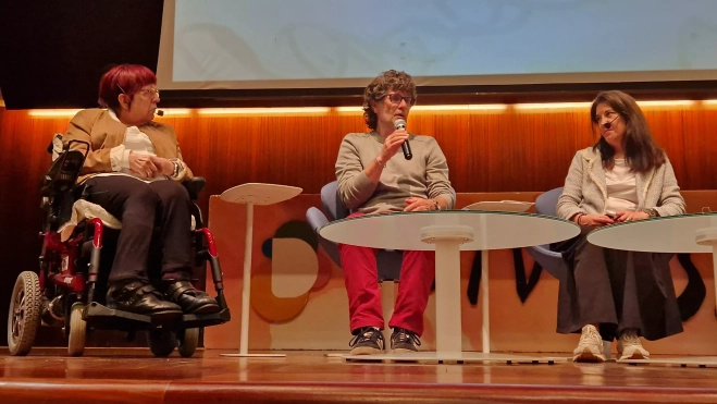 Concha Lisa, Juan Carlos Somolinos y Nuria Araujo. Foto Myriam Martínez