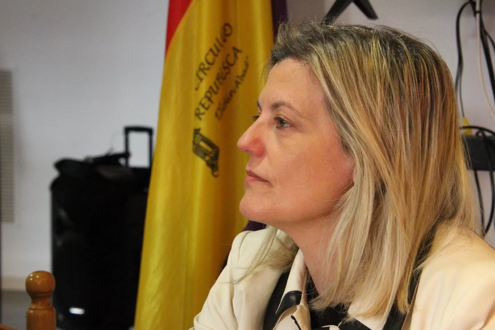 Begoña Nasarre. Jornadas Republicanas del CRMAHU. Foto Carlos Neofato