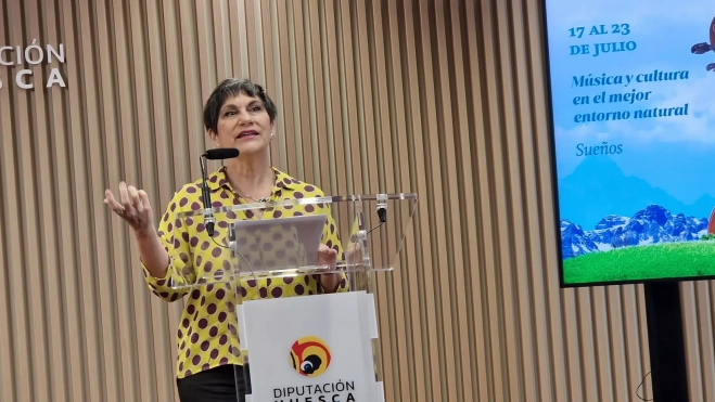 Carmen Esteban, directora del festival. Foto Myriam Martínez 