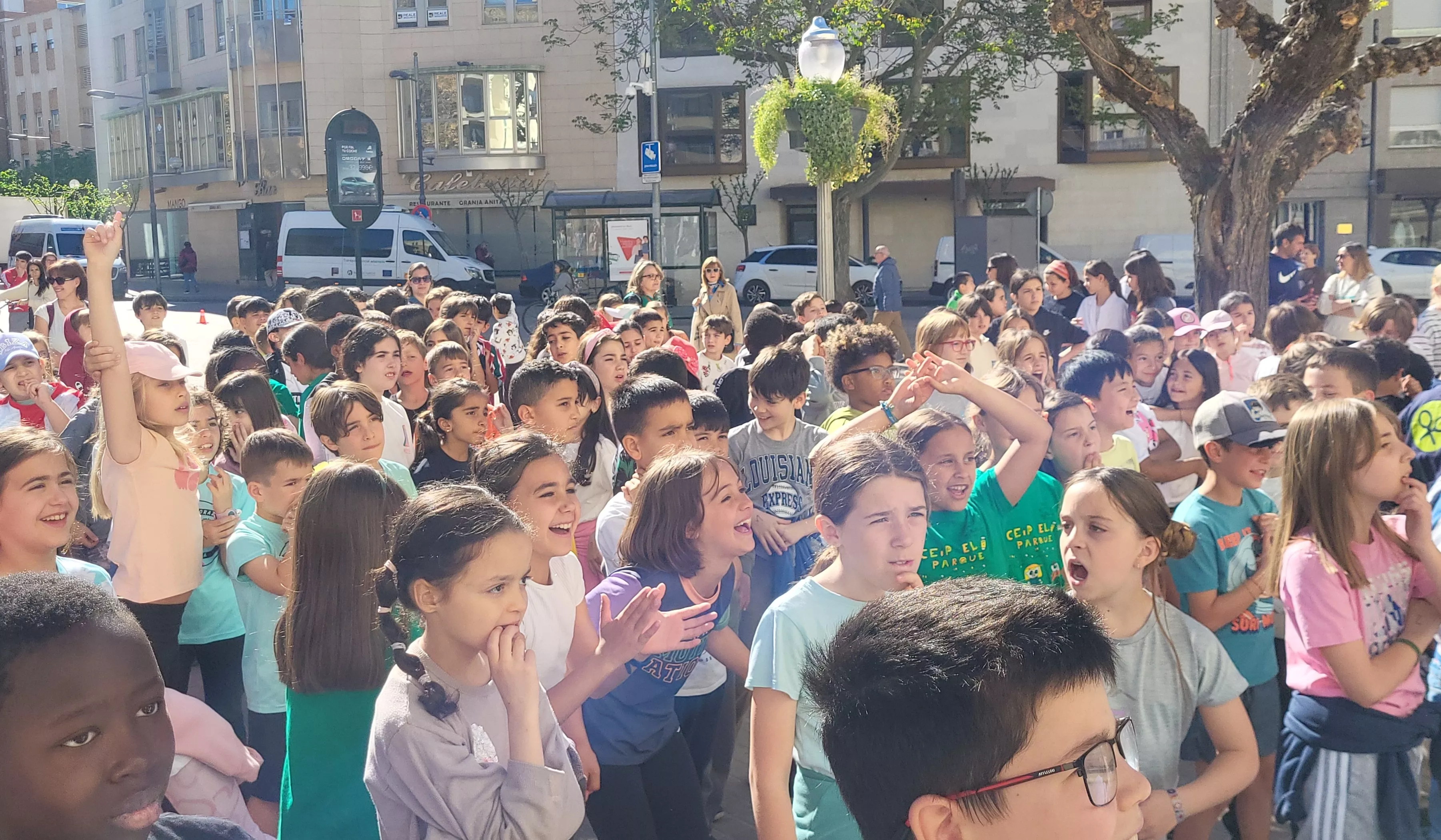 Celebración en Huesca del Día del Juego en la Calle. Foto Mercedes Manterola
