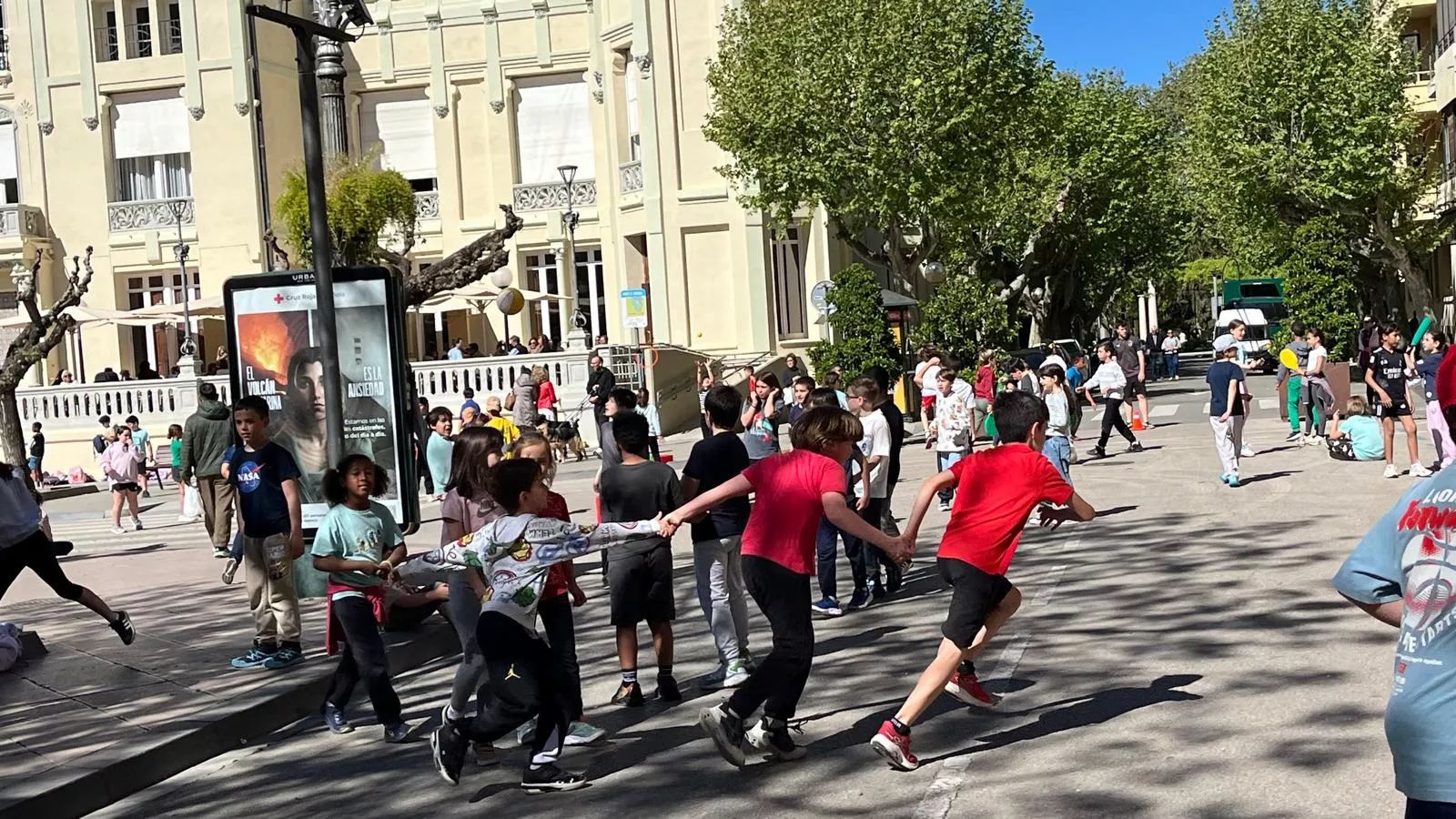 Celebración en Huesca del Día del Juego en la Calle. Foto Mercedes Manterola