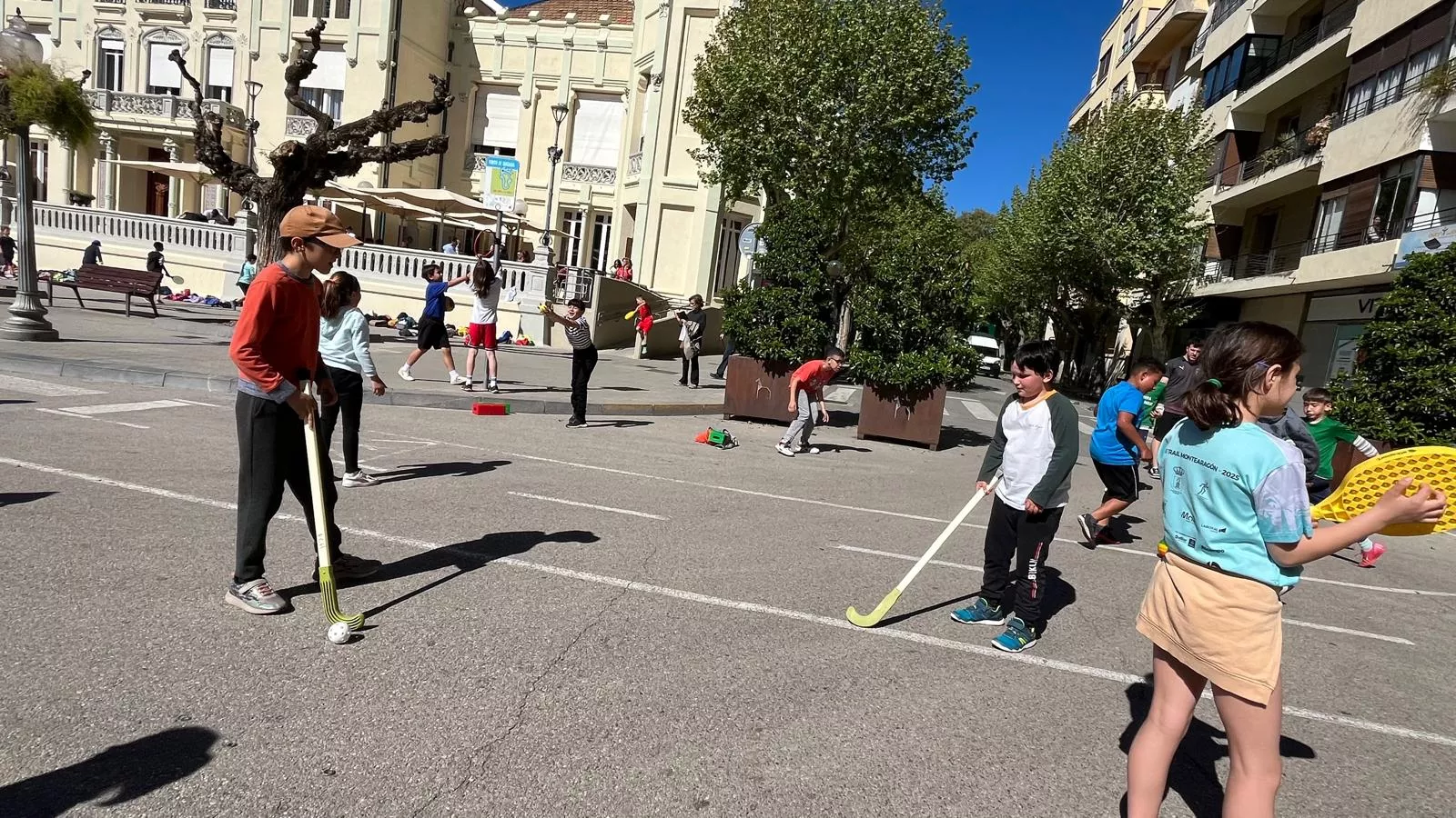 Celebración en Huesca del Día del Juego en la Calle. Foto Mercedes Manterola