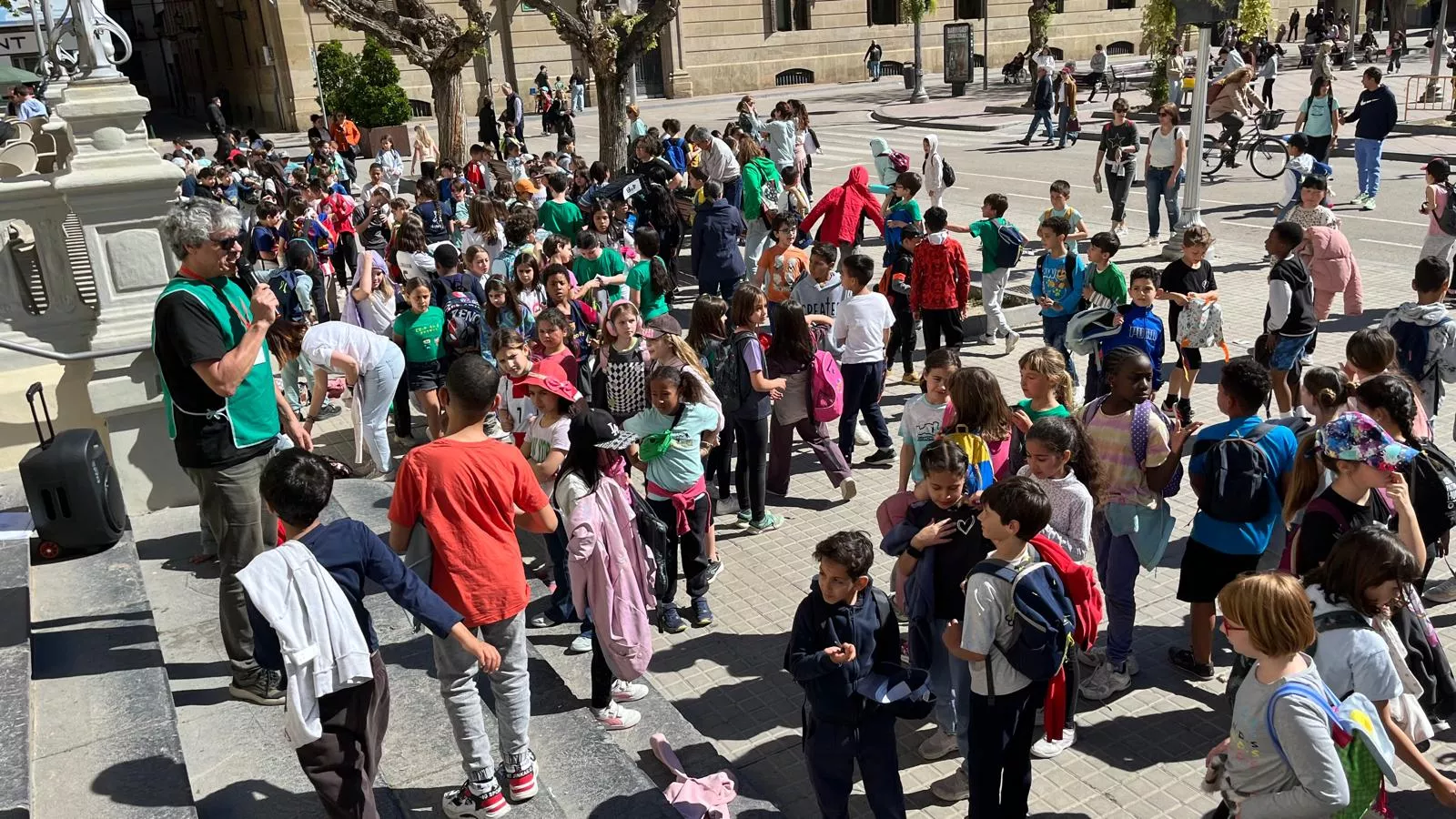 Celebración en Huesca del Día del Juego en la Calle. Foto Mercedes Manterola
