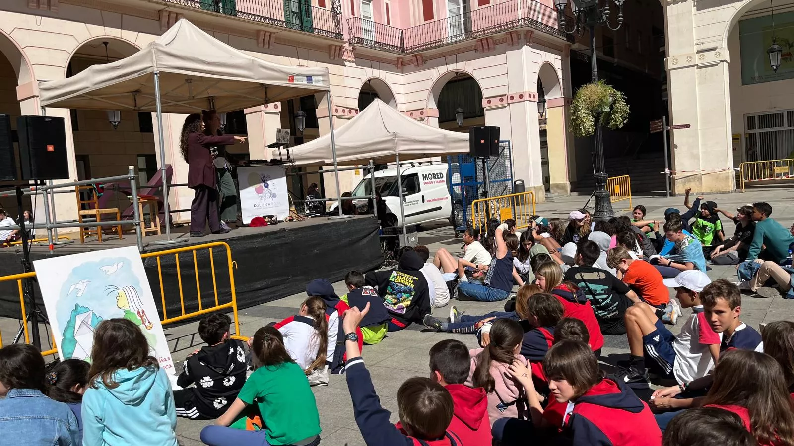 Celebración en Huesca del Día del Juego en la Calle. Foto Mercedes Manterola