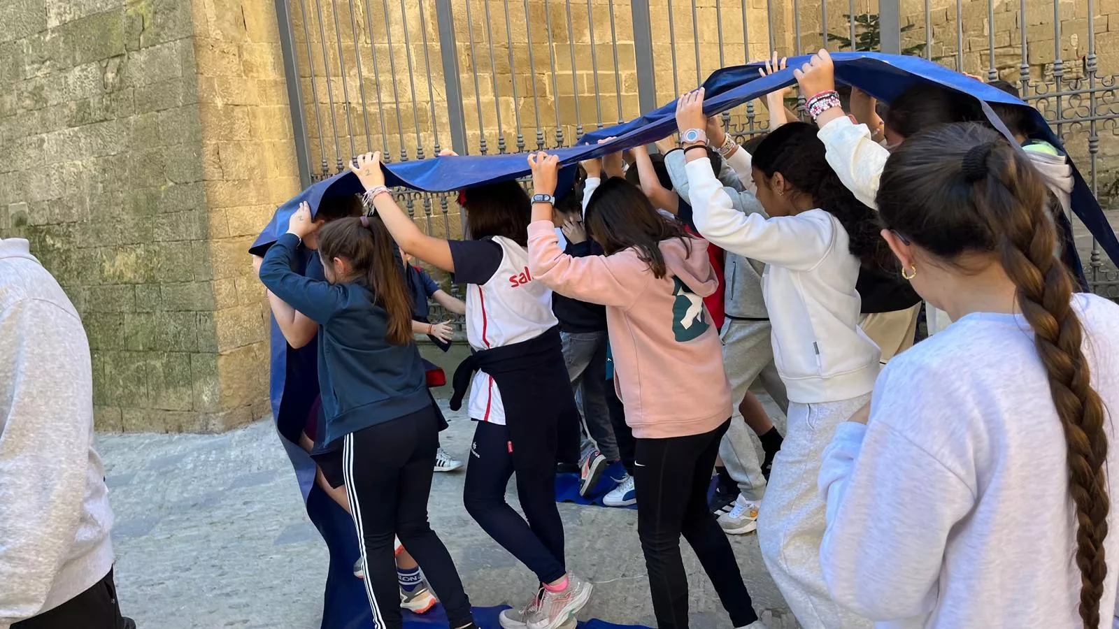 Celebración en Huesca del Día del Juego en la Calle. Foto Mercedes Manterola