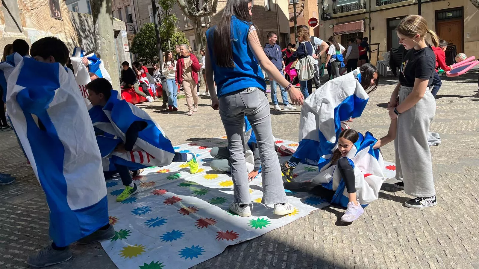 Celebración en Huesca del Día del Juego en la Calle. Foto Mercedes Manterola