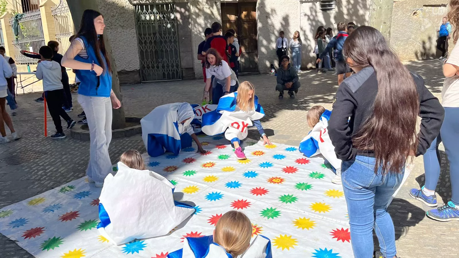 Celebración en Huesca del Día del Juego en la Calle. Foto Mercedes Manterola