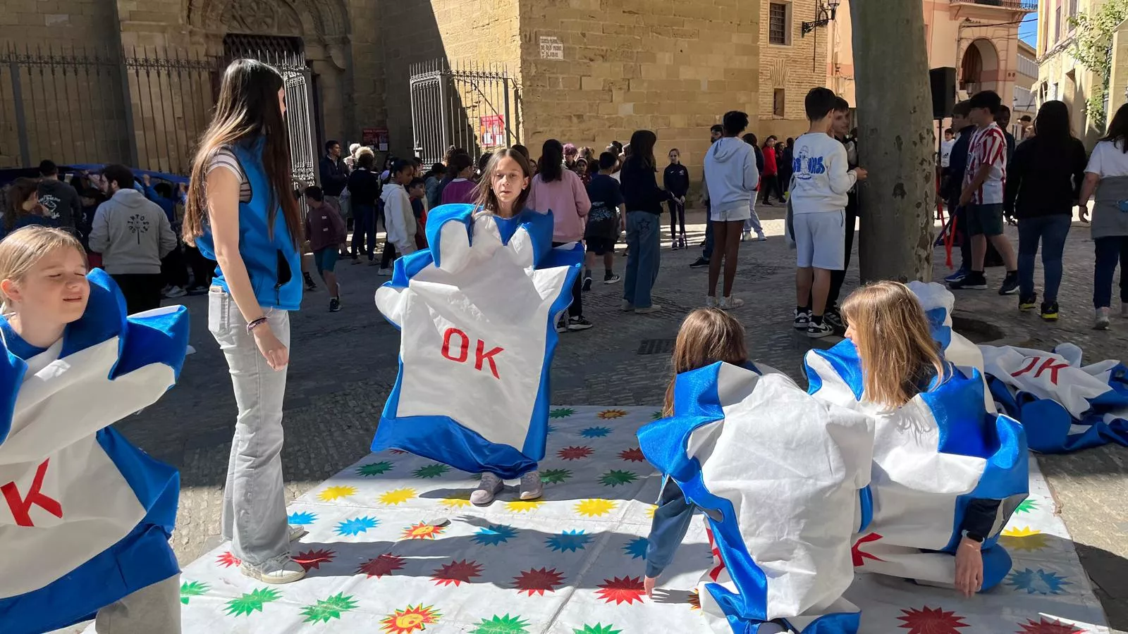 Celebración en Huesca del Día del Juego en la Calle. Foto Mercedes Manterola