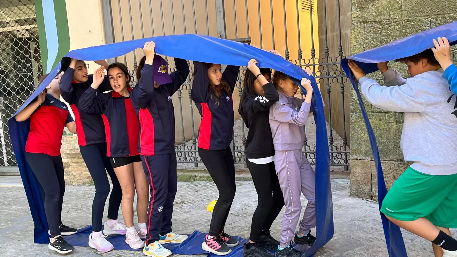 Celebración en Huesca del Día del Juego en la Calle. Foto Mercedes Manterola