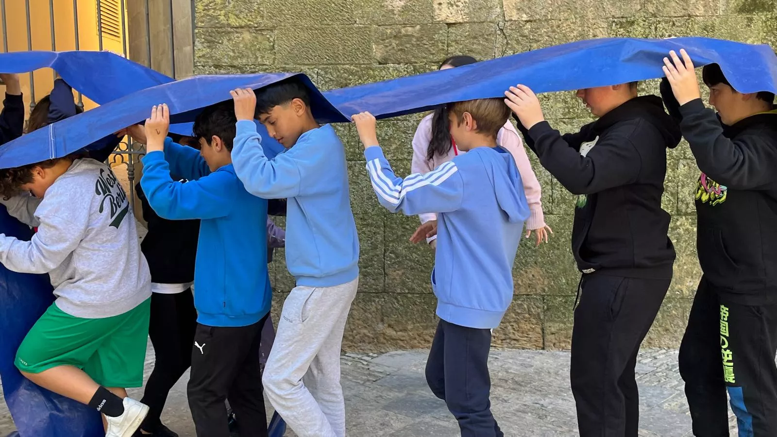 Celebración en Huesca del Día del Juego en la Calle. Foto Mercedes Manterola
