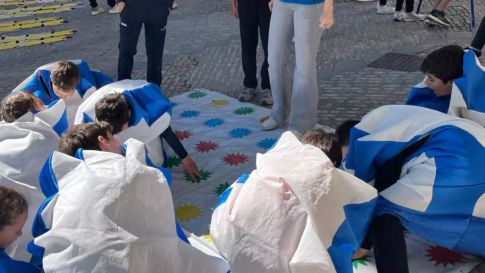 Celebración en Huesca del Día del Juego en la Calle. Foto Mercedes Manterola