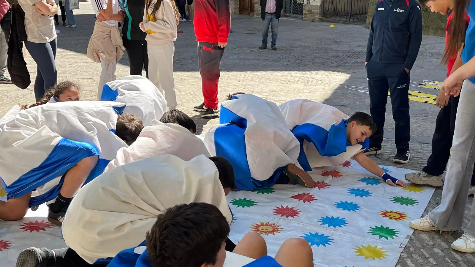 Celebración en Huesca del Día del Juego en la Calle. Foto Mercedes Manterola
