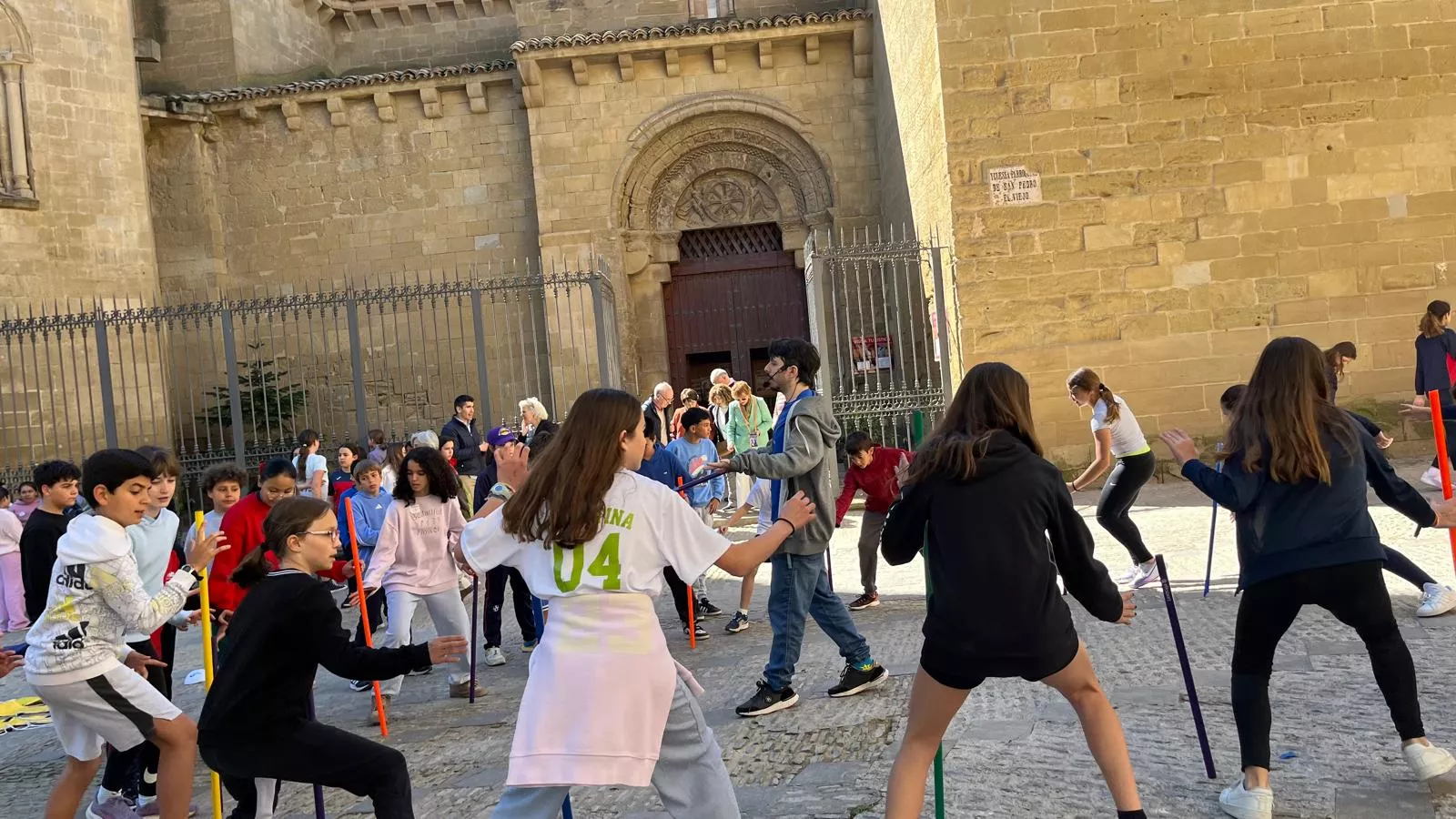 Celebración en Huesca del Día del Juego en la Calle. Foto Mercedes Manterola