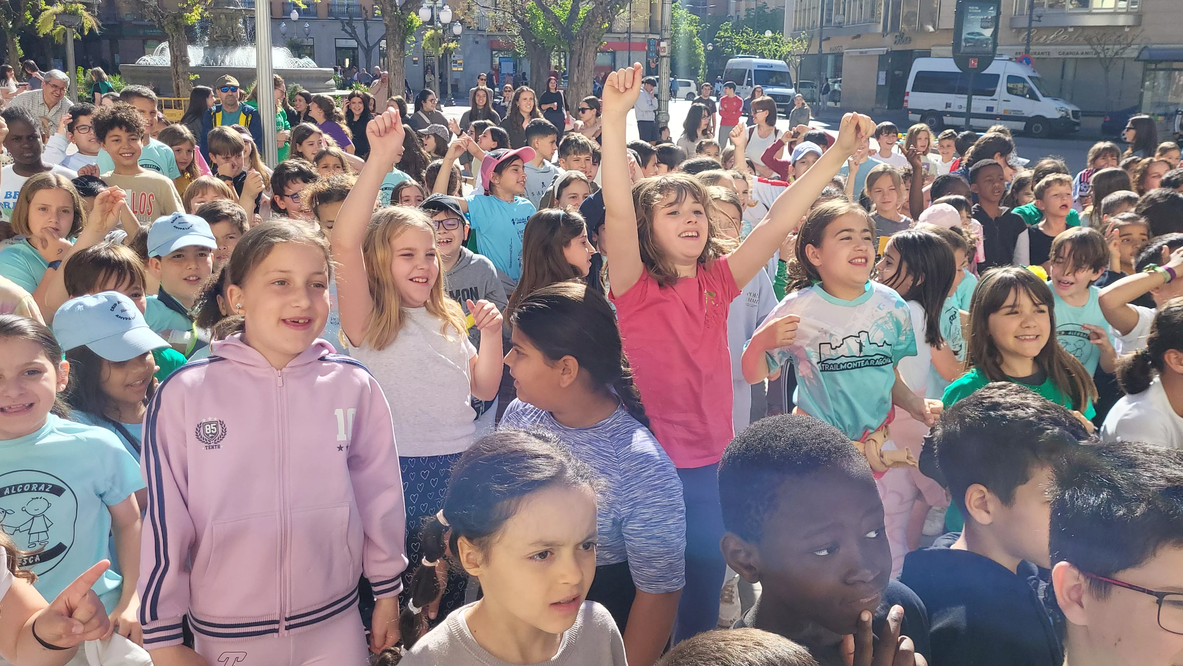 Celebración en Huesca del Día del Juego en la Calle. Foto Mercedes Manterola