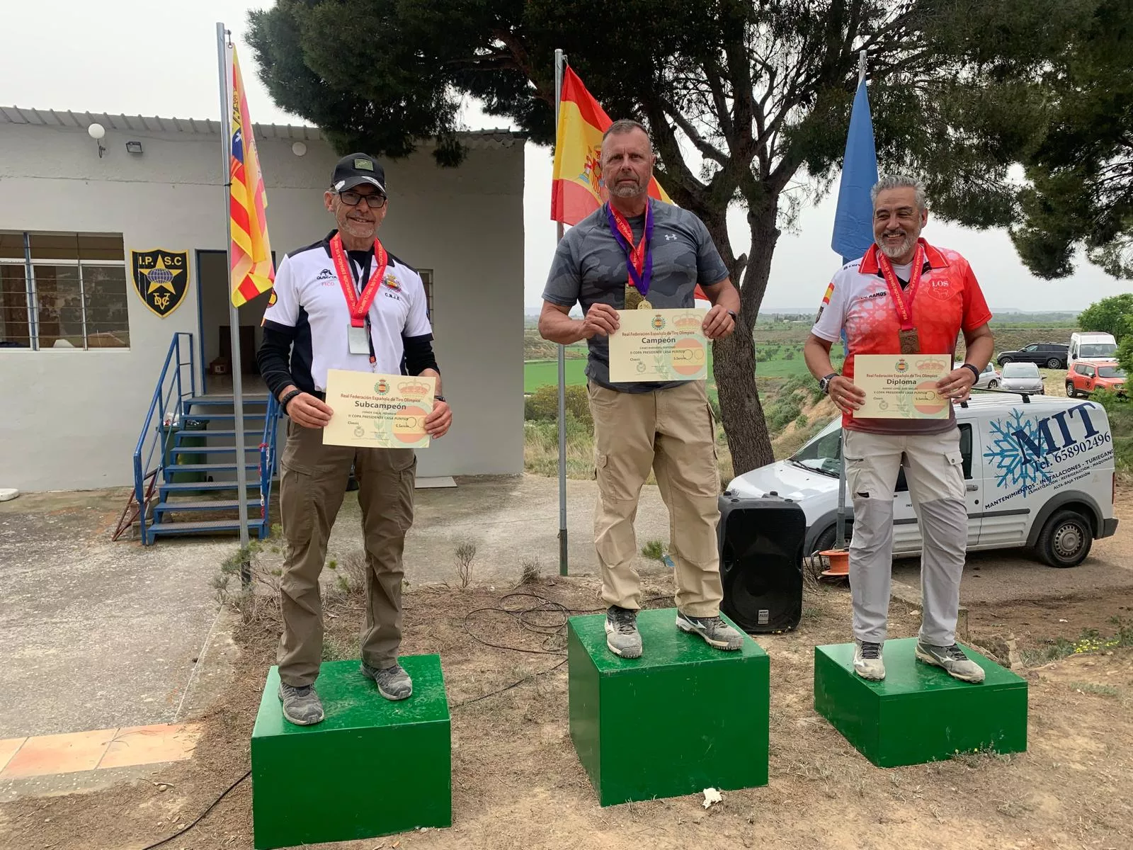Federico Conde, subcampeón en Classic.