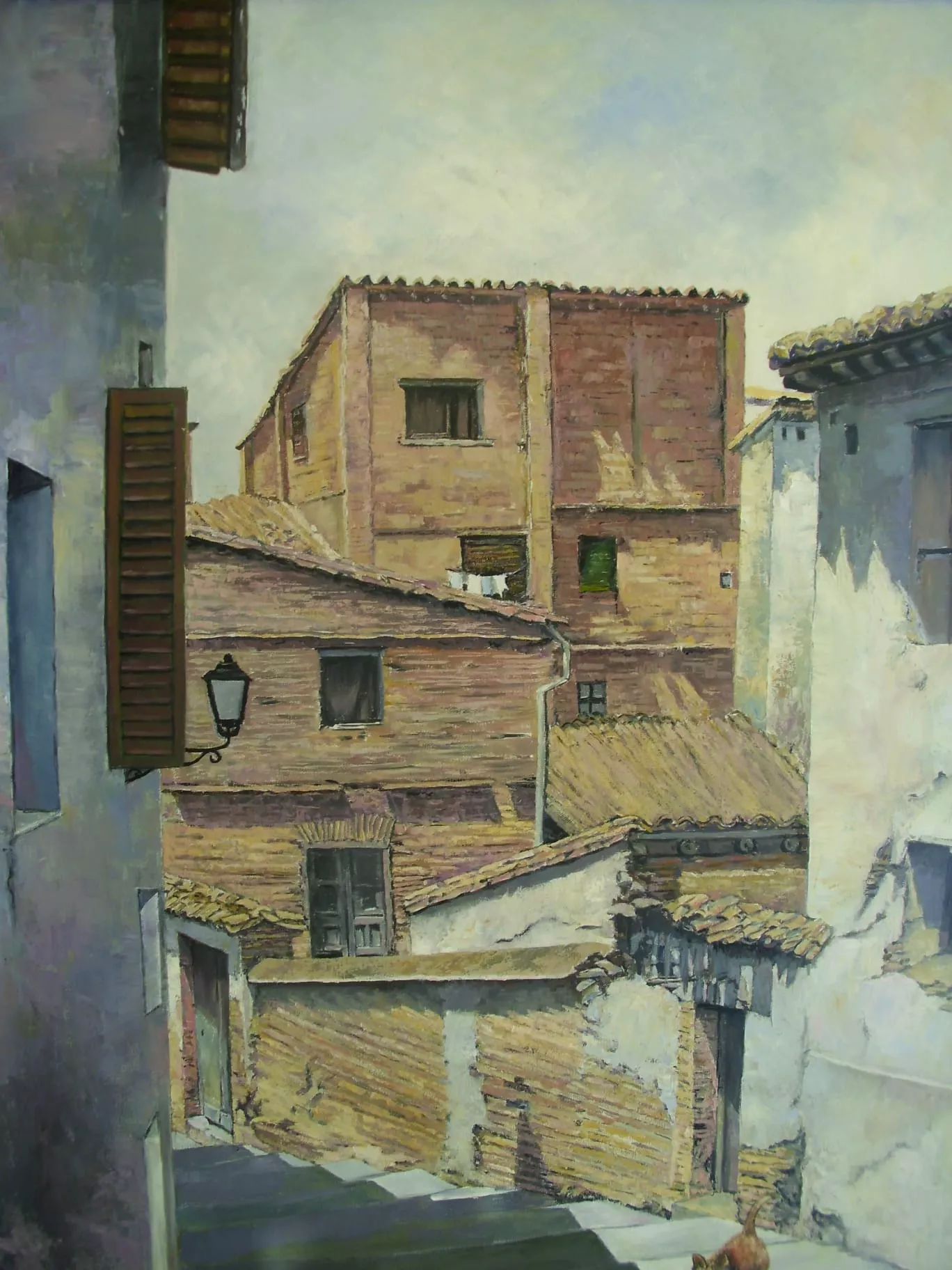 Homenaje a Chonín Laplana en la Escuela de Arte y parte de su producción pictórica