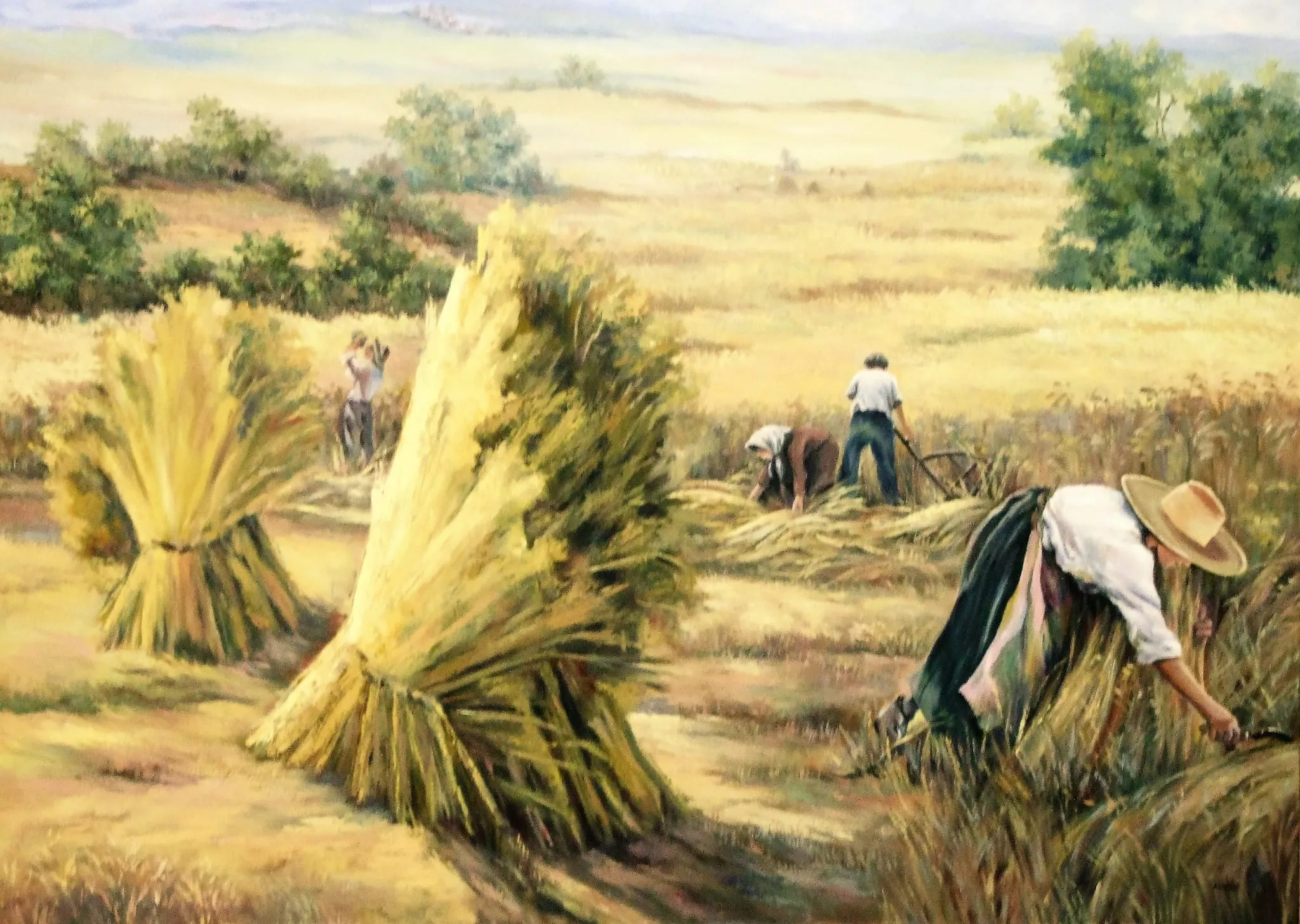 Homenaje a Chonín Laplana en la Escuela de Arte y parte de su producción pictórica