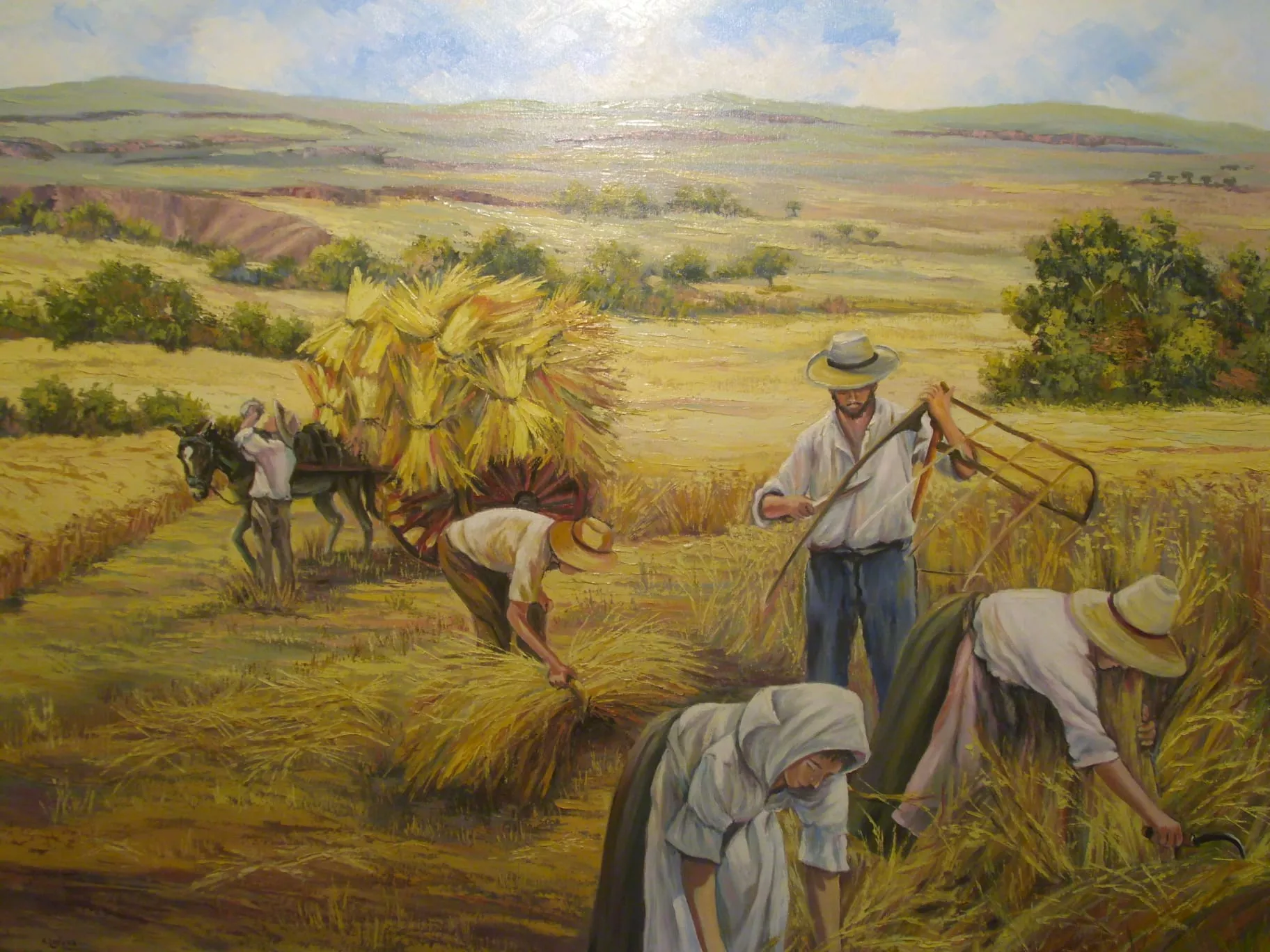 Homenaje a Chonín Laplana en la Escuela de Arte y parte de su producción pictórica