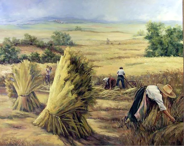 Homenaje a Chonín Laplana en la Escuela de Arte y parte de su producción pictórica