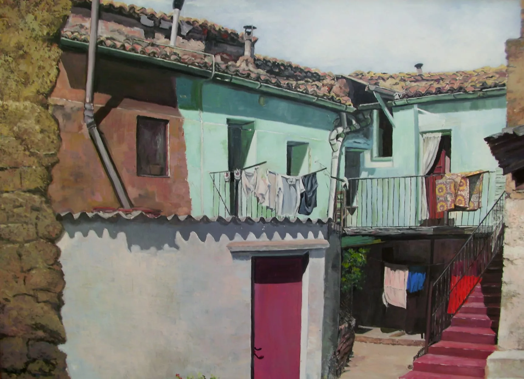 Homenaje a Chonín Laplana en la Escuela de Arte y parte de su producción pictórica