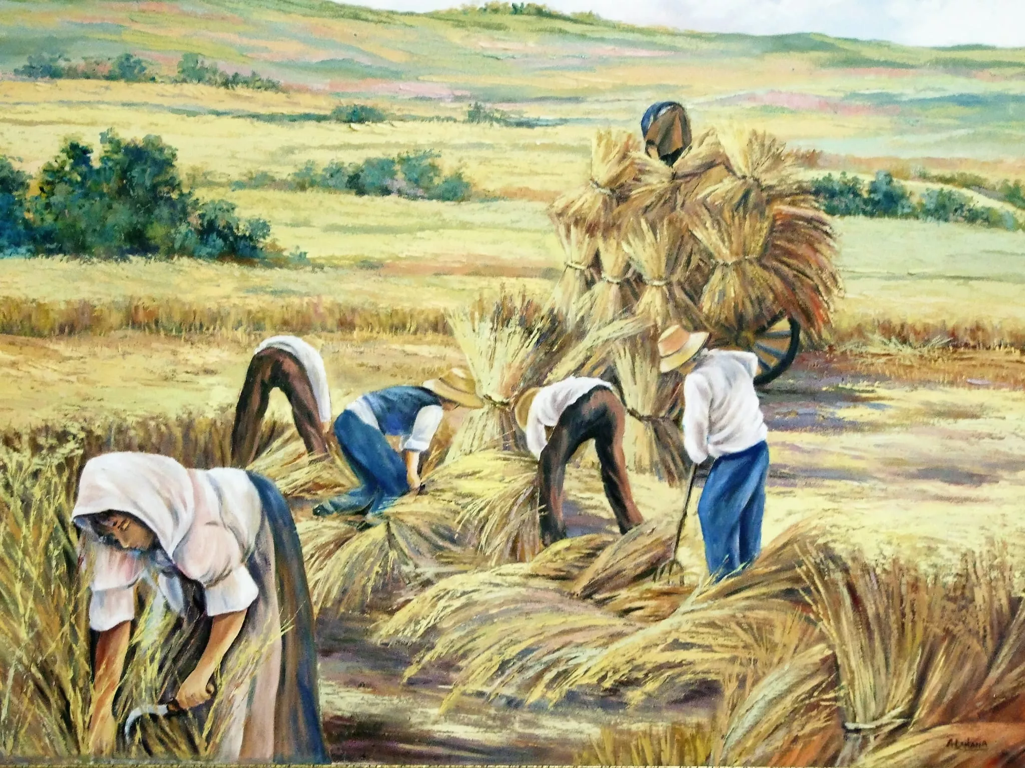 Homenaje a Chonín Laplana en la Escuela de Arte y parte de su producción pictórica