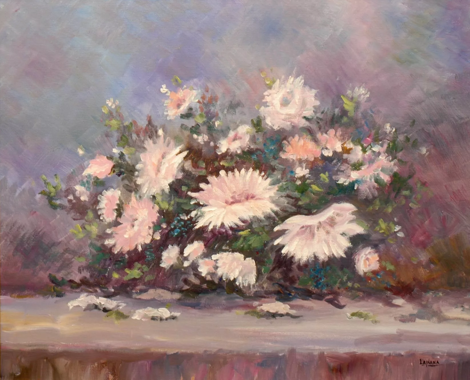 Homenaje a Chonín Laplana en la Escuela de Arte y parte de su producción pictórica