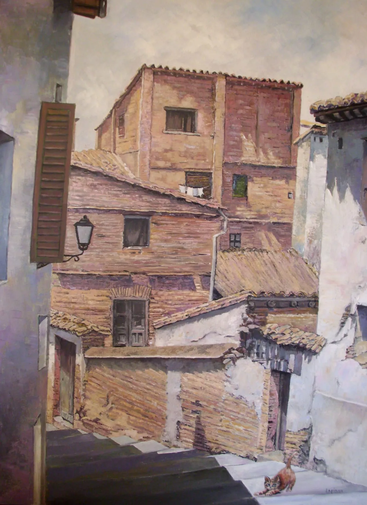 Homenaje a Chonín Laplana en la Escuela de Arte y parte de su producción pictórica