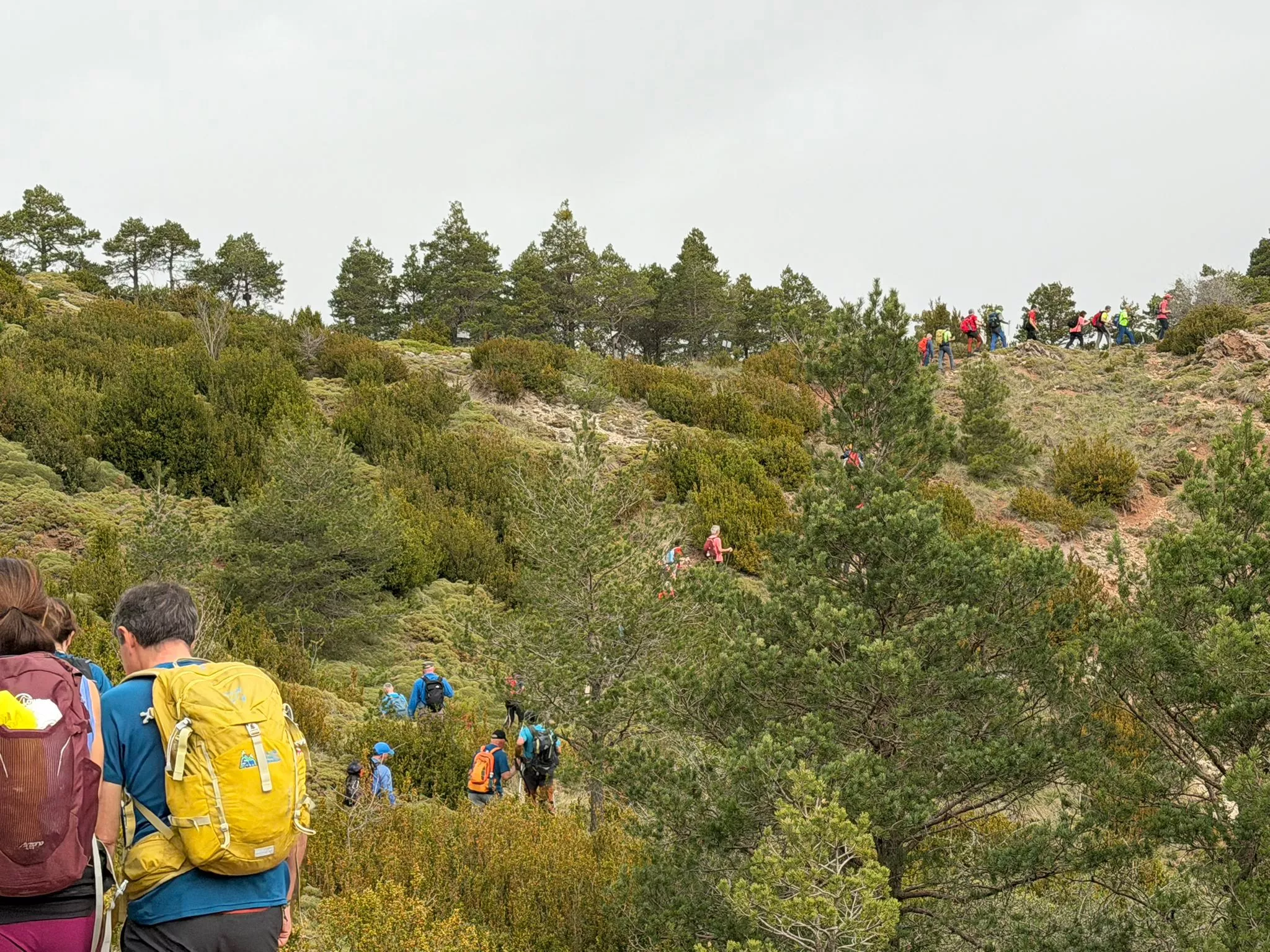 Tercero de los 12 Retos 12 Cimas de los Javieres. Foto Javieres