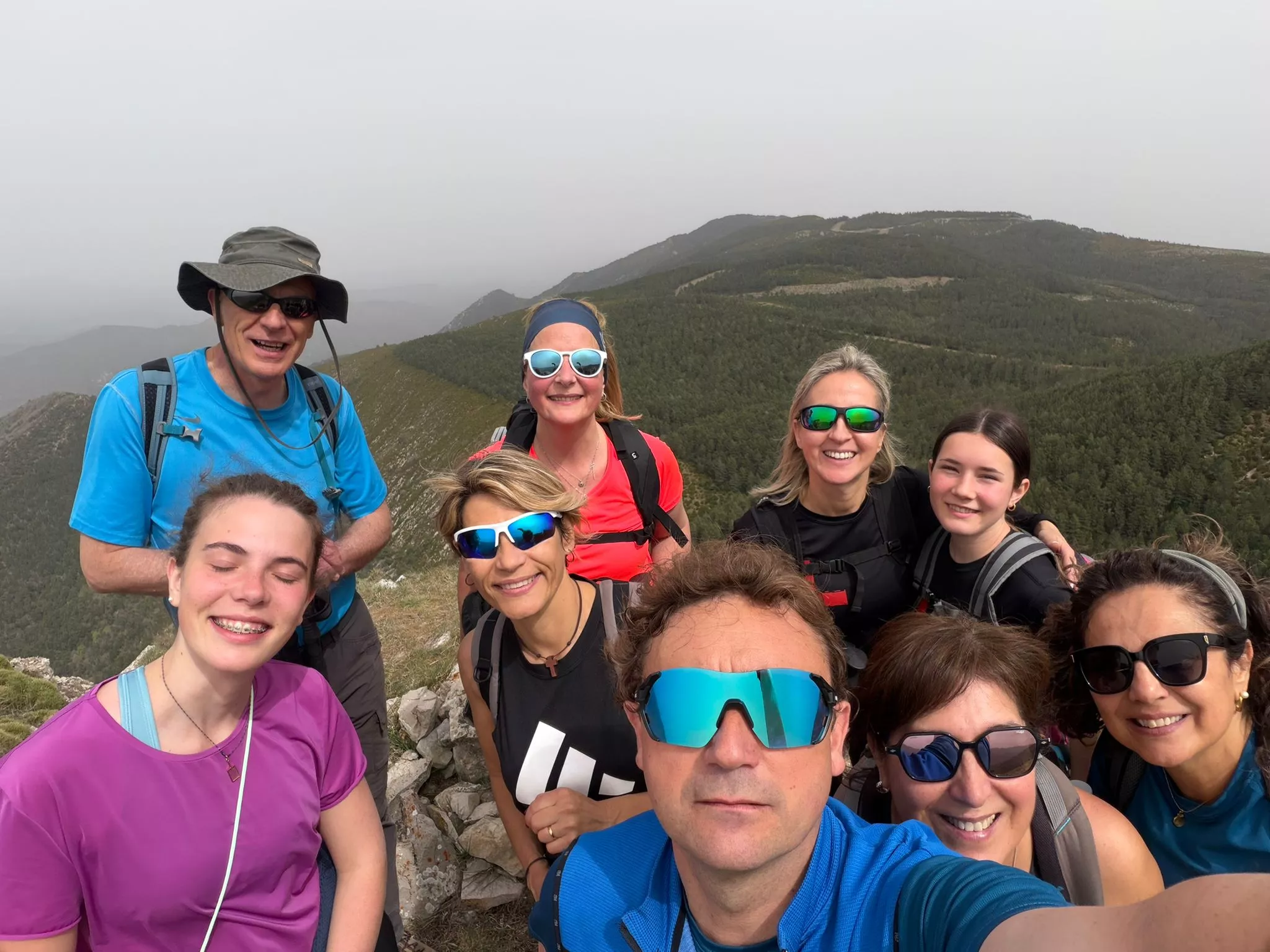 Tercero de los 12 Retos 12 Cimas de los Javieres. Foto Javieres