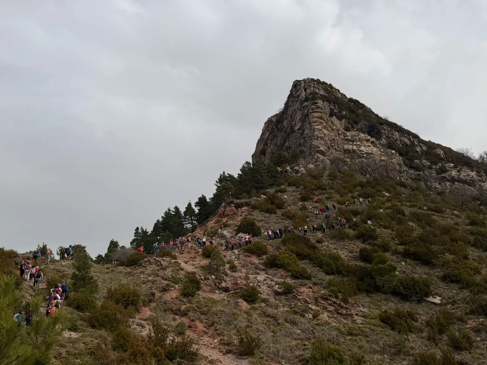 Tercero de los 12 Retos 12 Cimas de los Javieres. Foto Javieres