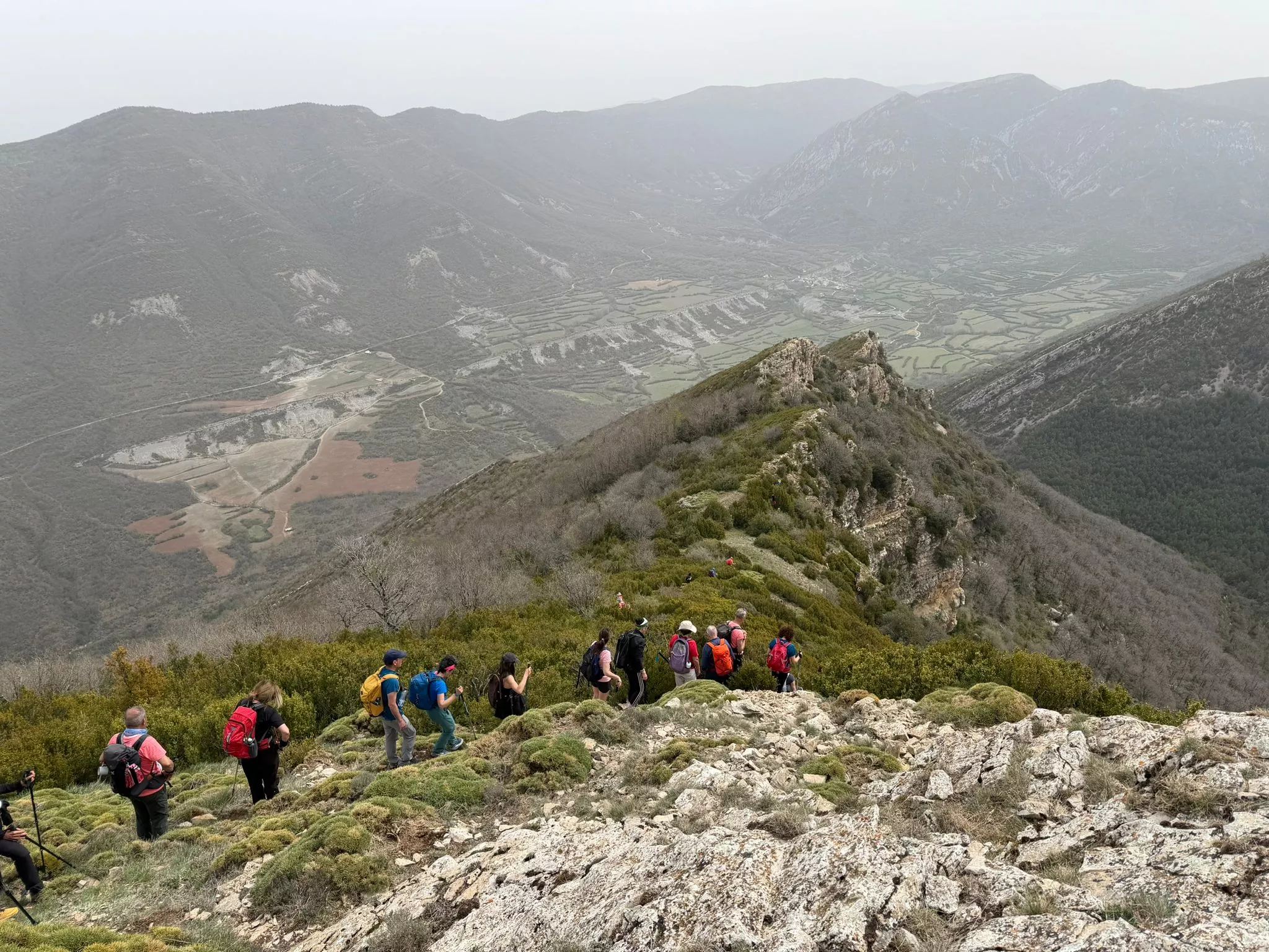 Tercero de los 12 Retos 12 Cimas de los Javieres. Foto Javieres