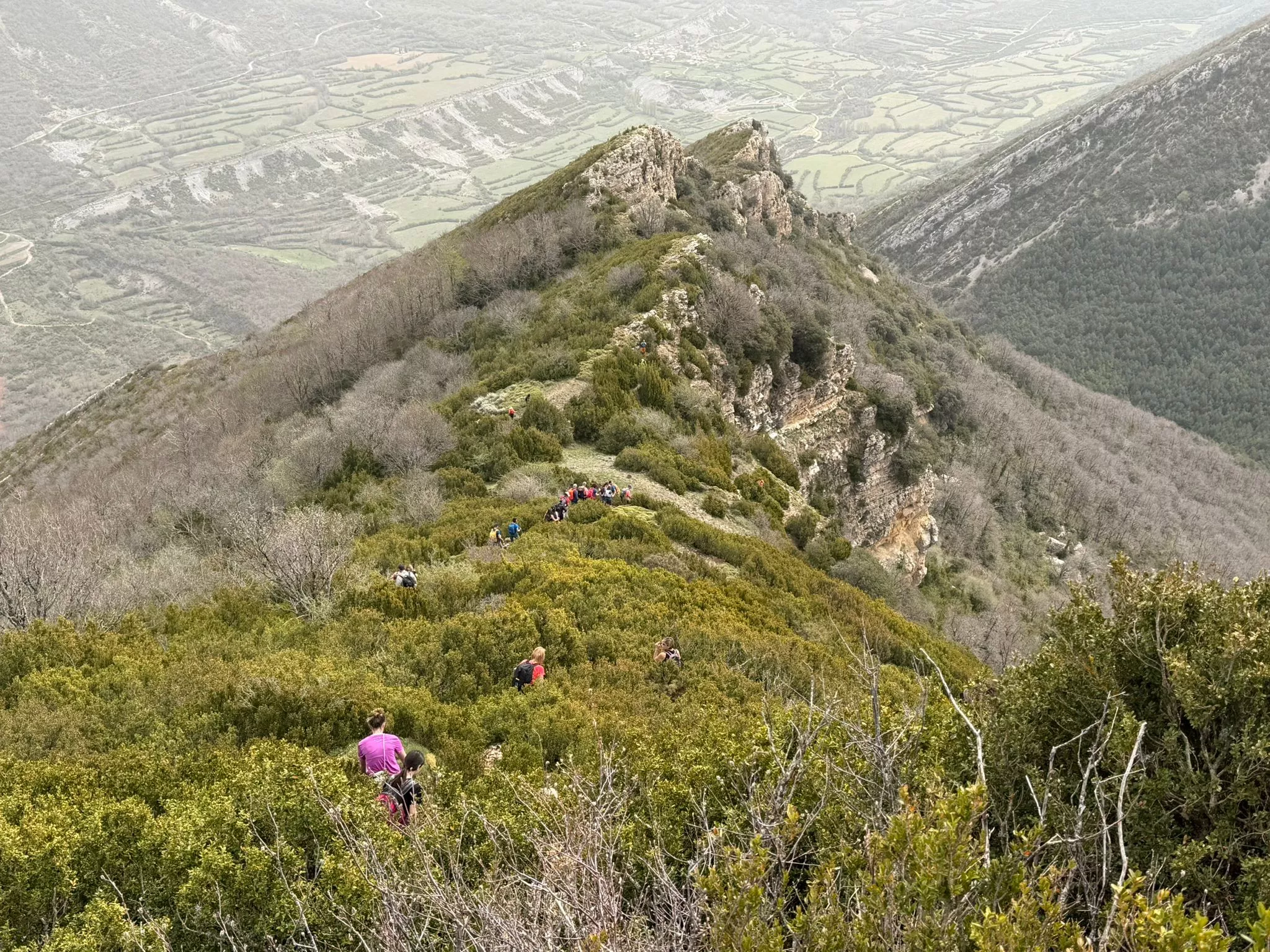 Tercero de los 12 Retos 12 Cimas de los Javieres. Foto Javieres