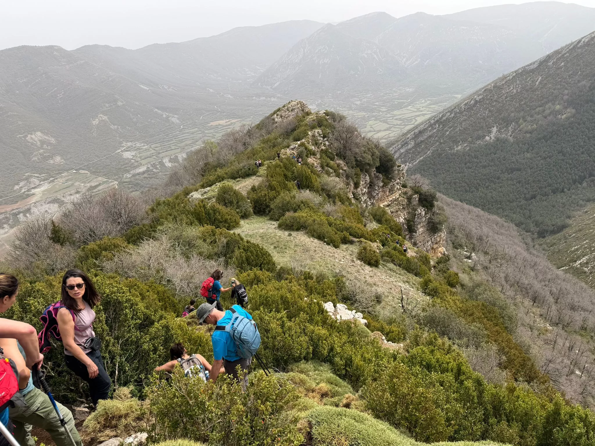 Tercero de los 12 Retos 12 Cimas de los Javieres. Foto Javieres