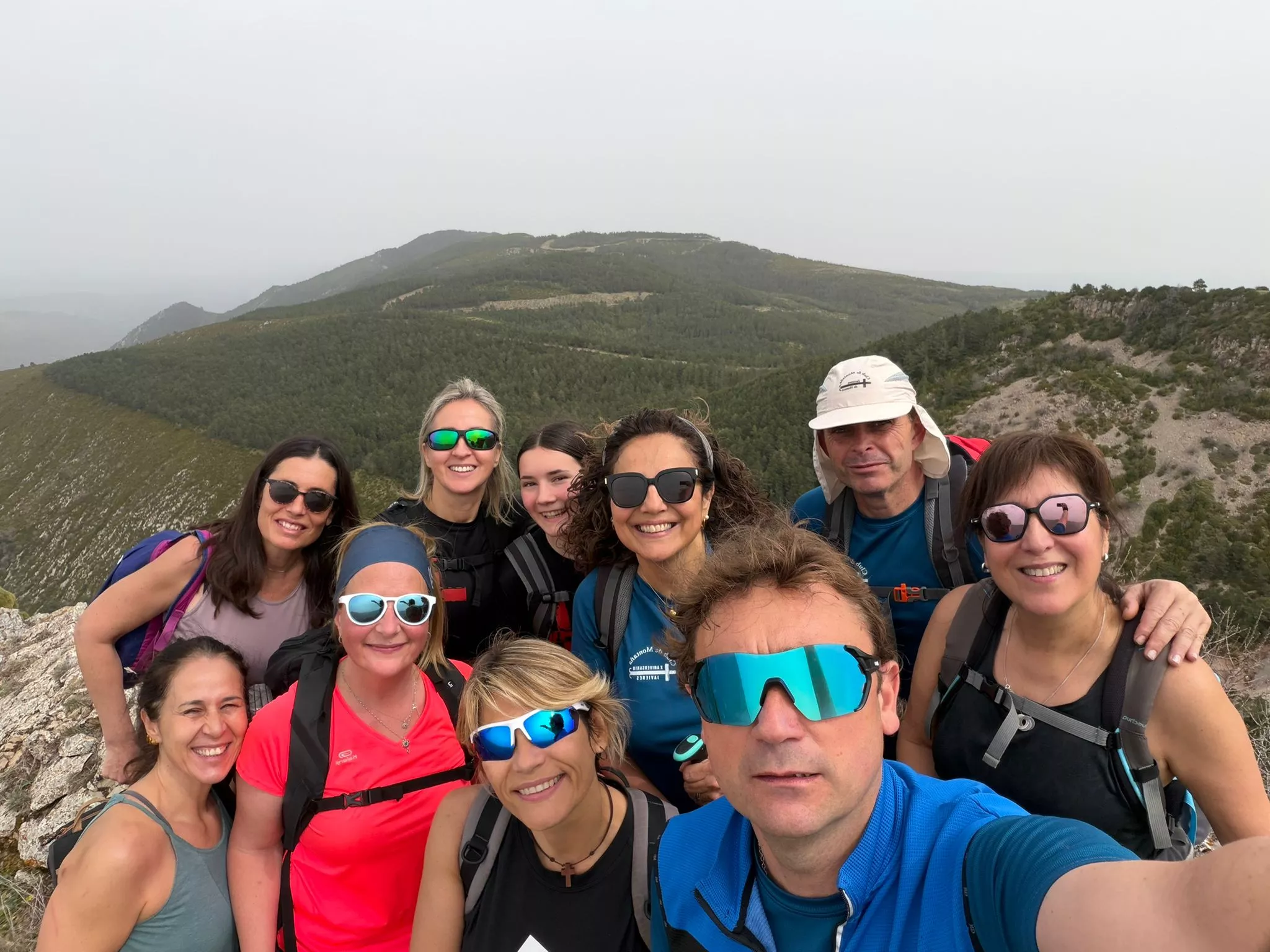 Tercero de los 12 Retos 12 Cimas de los Javieres. Foto Javieres