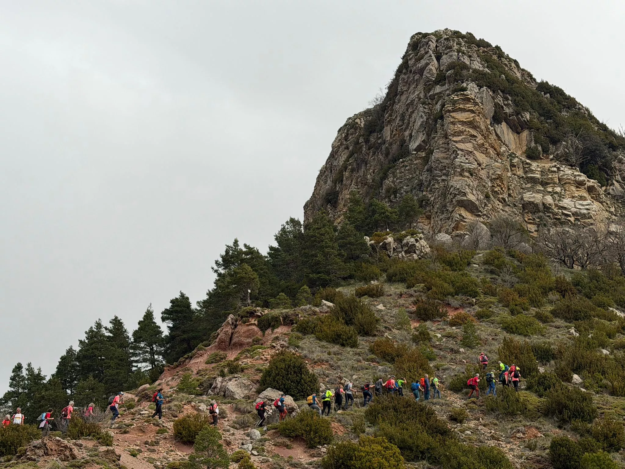 Tercero de los 12 Retos 12 Cimas de los Javieres. Foto Javieres