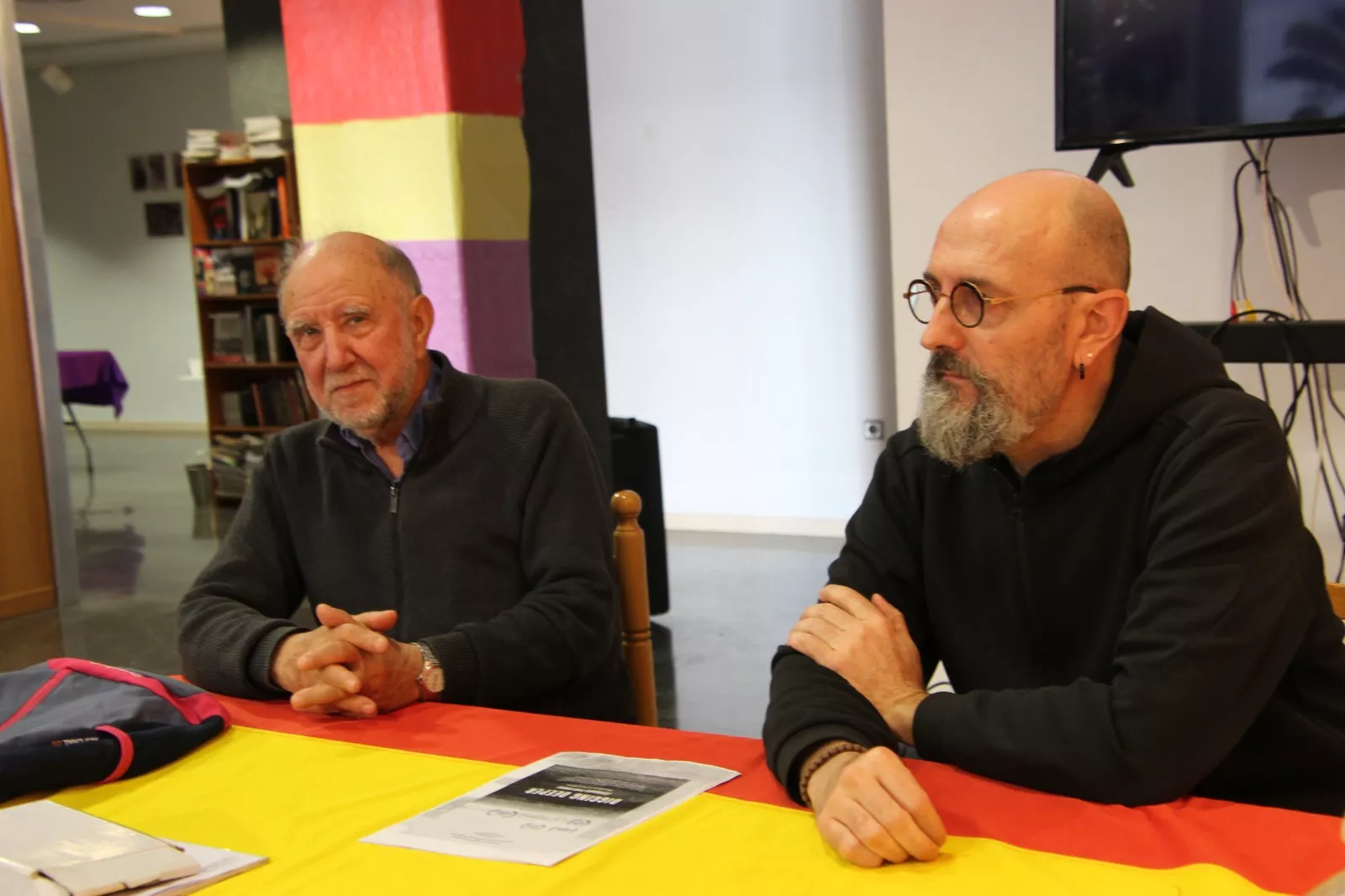 Actos celebrados por el CRMAHU el 14 de abril. Foto Carlos Neofato